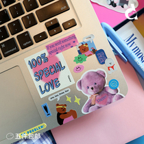 duye degree also Korea thence sticker bag laser American retro stationery ins style hand account decoration stickers