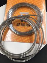 Wire rope for small grinding machine wire rope belt stainless steel rope 4mm diameter X2 m long