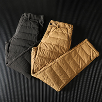 High luxury goods can be used for winter insulation and cold winter thick outdoor fashion casual down pants
