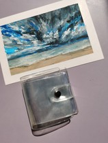 ins wind 6 * 6 square picture book mini contained album oil painting stick work