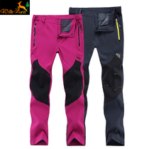 Outdoor quick-drying pants mens spring and autumn sports fast-drying pants womens assault pants spring and autumn hiking stretch mountaineering long pants