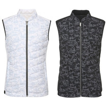 Han Dan JDX Golf Mens Down Vest Windproof Warm Camouflage Wind