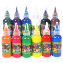 60ML CHILDRENs PAINTING WATERCOLOR PAINT FINGER PAINTING set ENVIRONMENTALLY friendly washable baby PAINTING DOODLE KINDERGARTEN