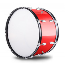 Professional Flagship Store 25 Inch Red Professional Big Drum Team Drum Aluminum Barrel Row Drum 25 Band Row Drum