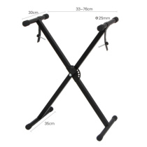 Professional flagship store Electronic piano stand Childrens small single tube X-type electronic piano stand Musical instrument piano stand tools electric piano