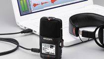 ZOOM H2n professional portable handheld digital recorder pen mixer SLR synchronous internal recording surround sound