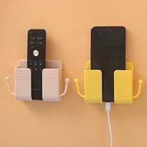 Charging wall-mounted remote control original remote control board storage box bracket air conditioning bedside TV mobile phone hanger
