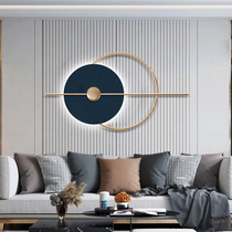 Bedroom decoration pendant lamp bedside light luxury hanging decoration living room background wall wall hanging modern simple wall decoration metal wall decoration