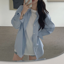 Super fairy ice silk sunscreen clothes womens 2021 summer thin fashion loose long-sleeved chiffon shirt Korean style chic jacket