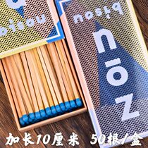 Extra-long Outdoor Matches Old Outdoor Camping outdoor camping Guest House Mosquito Coil National fire materials Disposable Foreign Fire