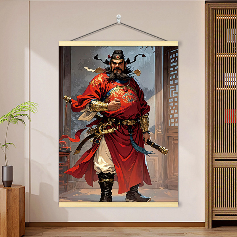 吴道子 钟馗図》 中堂掛軸 鑑賞用 宣紙装裱／魔除け・開運飾り 吴道子钟馗中堂画-吴道子钟馗中堂画促销价格、吴道子钟馗中堂画品牌- 淘宝