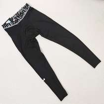 Physical training high bullet pants male running fitness sports sports bottom track and field basketball tight pants dried 3