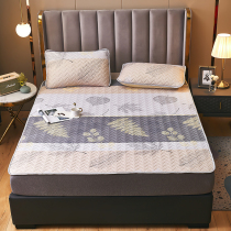 Thai latex mat three-piece Ice Silk cool mat washable summer straw mat single student dormitory