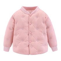 Bom bear down liner baby baby children light male and female childrens down jacket anti-season jacket white duck down 0-5 years old