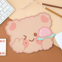  Cute mouse pad Small girl heart ins wind girls table pad male pad Pink Japanese computer mini mat
