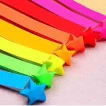 New 80pcs lot Lucky Star Paper Strips Handcraft Origami Pape