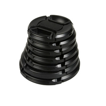 Universal no-word middle pinch lens cover for Nikon Sony Canon with anti-lost rope can be customized