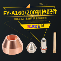 FY-A160 cutting nozzle electrode Wulian Pan Ocean 160A 200 water-cooled plasma cutting gun FY-A200 electrode nozzle