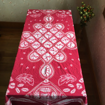 Yunnan Handmade Zstained Table Cloth Wall Stickup Bed Linen Restaurant Batik Clothing Fabrics Big Deal Production Gifts to the Old