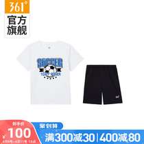 361-degree Child Clothing Boy Knit Kit 2022 Summer New Pine Childrens Childrens suit