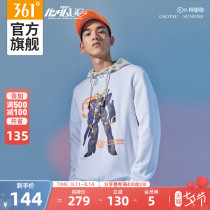 (Gundam joint brand) 361 degree sweater mens new pullover sweater autumn fashion mens sportswear