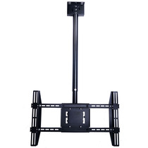 32-85 inch thickened TV hanger telescopic 360-degree rotating LCD advertising machine all-in-one ceiling hanger