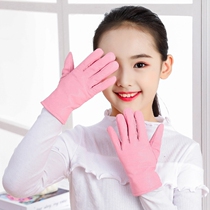 Childrens gloves winter skin Primary School students five fingers play snow baby finger anti-freezing 3-year-old boy female Waterproof warm velvet
