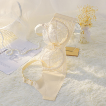 Summer ultrathin with large chest display small underwear Female large size Breast Size Slim adjustment Type of collection Deputy milk Drooping Bra Hood