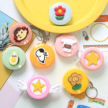 Multifunctional tape measure portable mini cute cartoon home measuring waist circumference standard millet ruler