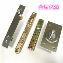 90 degree rotating floor spring floor loose leaf small Earth shaft aluminum alloy door accessories hidden fixed hinge