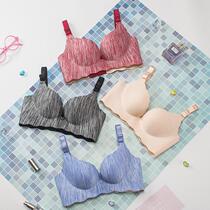 Autumn-winter free steel ring bra New products Sexy small breasts Cut-free Underwear Adjustment Type of Accessory Milk Teenage Bra