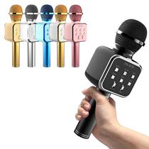 Wireless bluetooth karaoke microphone microphone macaron color system all-in-one with audio home KTV