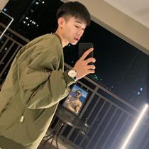 2021 winter with cotton-padded jacket men's design sense niche tide brand net red ruffian handsome baseball suit Korean version of explosions high street