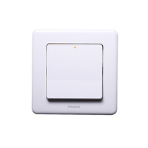 Philips switch socket panel Orebai wall power socket panel one-bit single control switch