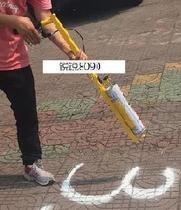 Community Scriber landmark material side spray sprayer car property floor marker blue court marking wire paint