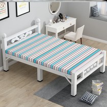 Single bed 1 meter 2 iron art 1 meter 2 single bed bed simple bed iron bed household economy 12 meters 1 5 meters