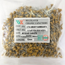  Spot monolithic capacitor 104 0 1UF 50V Accuracy 20% 1000 packs can be shot directly