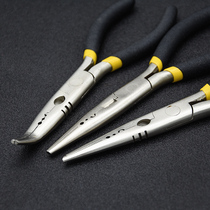 Bend Luya pliers stainless steel multifunctional Luya tongs fish control device hook hook take fish pliers clip fish mouth tool