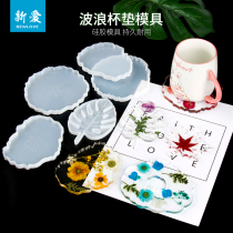 New Love Plant Dry Flower Cups Cushion Mold Profiled Irregular Handmade Crystal Drop Glue Diy Material Resin Silicone Gel