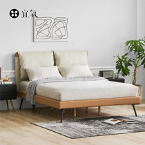 InYard suitable for oxygen] Enamel bed technology cloth bed Nordic simple modern light luxury ins style disposable cloth bed