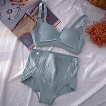 Maternity underwear Panty set Cotton pregnancy postpartum feeding bra Nursing bra High waist support belly 7-9