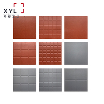 Red cylinder brick Hotel kitchen special absorbent brick Gray moisture-proof tile Outdoor garage supermarket non-slip floor tile 300