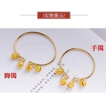 Ancient style Hanfu Palace Bell Nie Xiaoqian anklet Bell bracelet tiger head Bell retro Chinese style court girlfriends jewelry