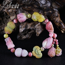 Liberty Salt Source Hanube Bracelet Single Circle Carved Sweater Chain Pending DIY Accessories Wearing Fashion Gifts