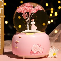 Dream Little Girl Crystal Ball Music Box Music Box Girls 10-year-old Children 10th Birthday Gifts Teachers Day
