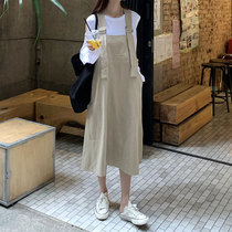 Autumn womens 2021 new academic style first love sweet age reduction design sense casual fashion dress set