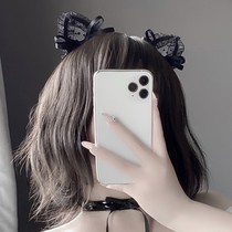 Sexy Lace Plush Cat Ears Rabbit Girl Bell Bell Hair Stirrup Spice Accessories Spice Uniforms Suit Matching Woman