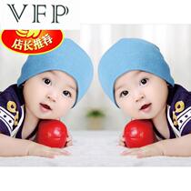 Little boy picture baby portrait poster wall sticker baby doll twin big picture preparation pregnant prenatal Doll Sticker