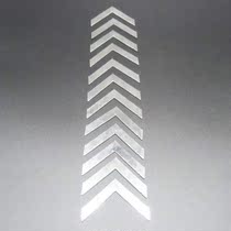 Corner Sawtooth frame Yin angle straightening and polishing Yin and Yang angle Planer tool flat painter blade Planer planing file