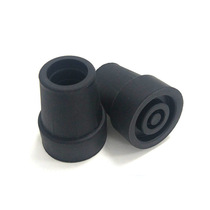 Crutch head Crutch non-slip foot pad Leather pad Old man walking stick Mute rubber pad 16mm 19mm 22mm